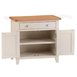 Chester Stone Painted Oak 2 Door Small Sideboard -Furniture Sale Shop nc prt sms x 2