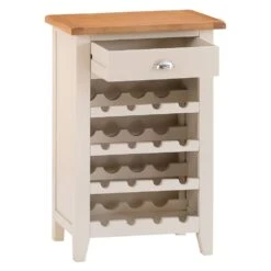 Chester Stone Painted Oak Wine Cabinet -Furniture Sale Shop nc prt wc x 2