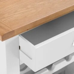 Chester White Painted Oak Wine Cabinet -Furniture Sale Shop nc prt wc 5 w