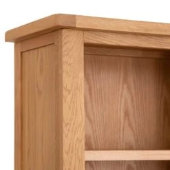 Rustic Oak Tall Narrow Bookcase 14 Rustic Oak Tall Narrow Bookcase -Furniture Sale Shop nc tnb ok 3