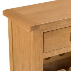 Rustic Oak Wine Cabinet -Furniture Sale Shop nc wc ok 6