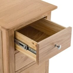 Bergen Oak Large Bedside Cabinet -Furniture Sale Shop nt lbsc new 3
