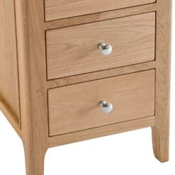 Bergen Oak Large Bedside Cabinet -Furniture Sale Shop nt lbsc new 6
