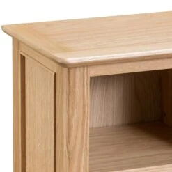 Bergen Oak Small Narrow Bookcase -Furniture Sale Shop nt snbc new 3