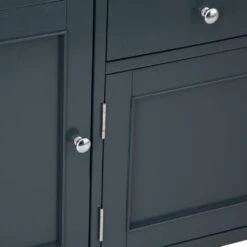 Bergen Blue Painted Oak 4 Door 6 Drawer Extra Large Sideboard 29 Bergen Blue Painted Oak 4 Door 6 Drawer Extra Large Sideboard -Furniture Sale Shop ntp 4ds blue 10