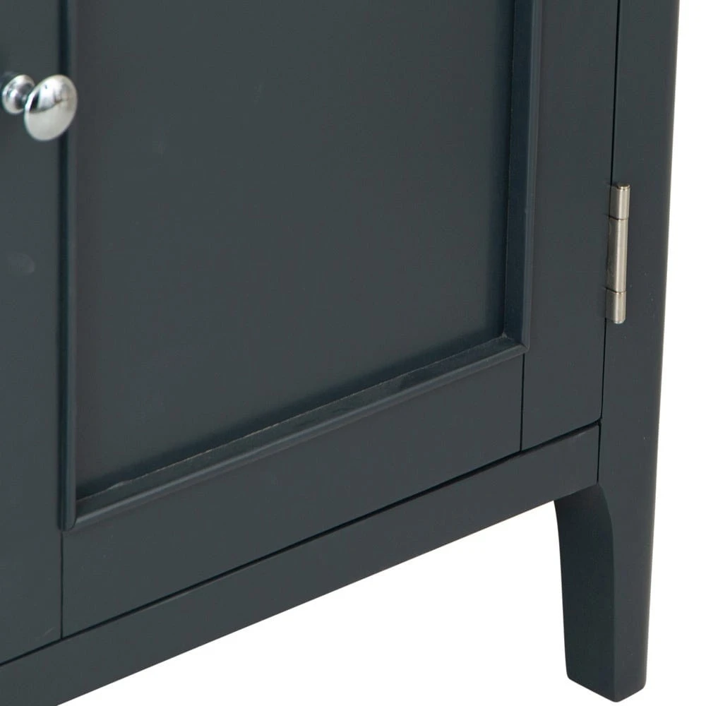 Bergen Blue Painted Oak 4 Door 6 Drawer Extra Large Sideboard 11 Bergen Blue Painted Oak 4 Door 6 Drawer Extra Large Sideboard - Image 9