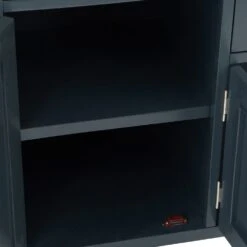 Bergen Blue Painted Oak 4 Door 6 Drawer Extra Large Sideboard 32 Bergen Blue Painted Oak 4 Door 6 Drawer Extra Large Sideboard -Furniture Sale Shop ntp 4ds blue 7