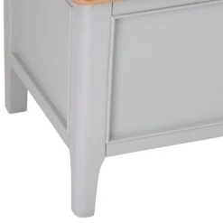 Bergen Grey Painted Oak Blanket Box 26 Bergen Grey Painted Oak Blanket Box -Furniture Sale Shop ntp bb g 8