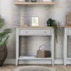 Bergen Grey Painted Oak Console Table