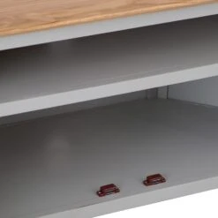 Bergen Grey Painted Oak Corner TV Unit -Furniture Sale Shop ntp ctv g 3