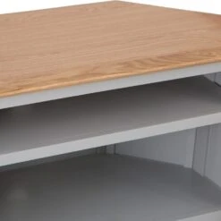 Bergen Grey Painted Oak Corner TV Unit -Furniture Sale Shop ntp ctv g 4