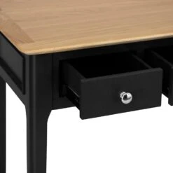 Bergen Black Painted Oak Dressing Table 17 Bergen Black Painted Oak Dressing Table -Furniture Sale Shop ntp dt jb 3