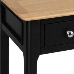 Bergen Black Painted Oak Dressing Table 19 Bergen Black Painted Oak Dressing Table -Furniture Sale Shop ntp dt jb 5