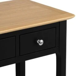 Bergen Black Painted Oak Dressing Table 20 Bergen Black Painted Oak Dressing Table -Furniture Sale Shop ntp dt jb 9