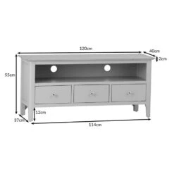 Bergen Blue Painted Oak Large TV Unit -Furniture Sale Shop ntp ltv dimensions 1