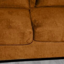Meabh Gold 2 Seater Sofa With Two Pillows 8 Meabh Gold 2 Seater Sofa With Two Pillows -Furniture Sale Shop orangefabric2