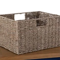 Rutland Blue Painted Oak 1 Drawer 3 Wicker Basket Cabinet 19 Rutland Blue Painted Oak 1 Drawer 3 Wicker Basket Cabinet -Furniture Sale Shop ra c13 tr 3 1