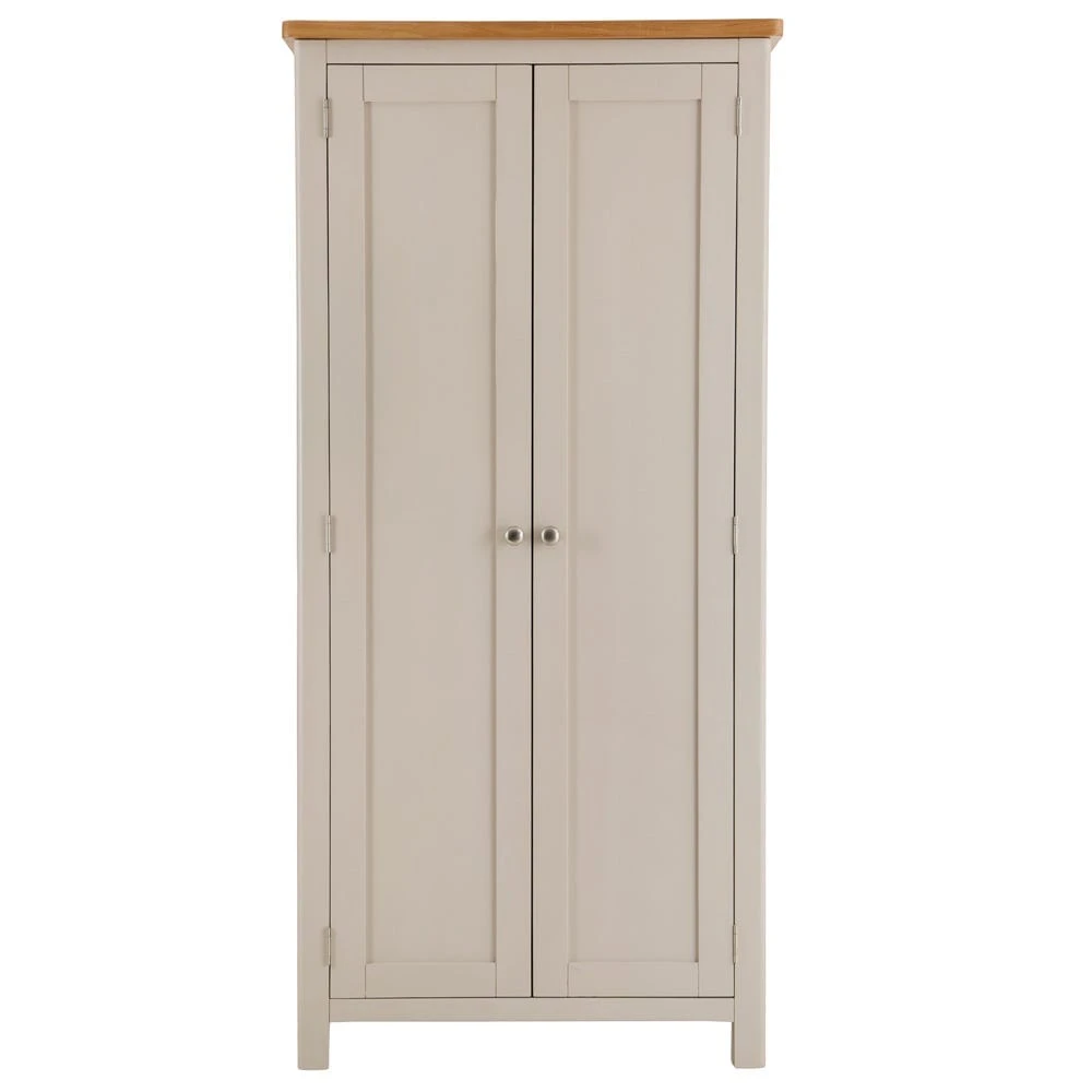 Rutland Painted Oak Double Wardrobe 14 Rutland Painted Oak Double Wardrobe - Image 12