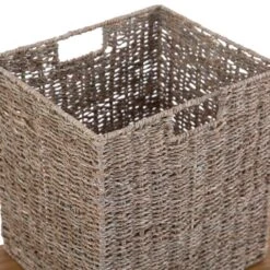 Rutland Painted Oak Hall Bench With Wicker Baskets -Furniture Sale Shop ra hb tr 3