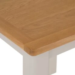 Rutland Painted Oak Square Fixed Top Dining Table -Furniture Sale Shop ra sft tr 2