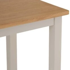 Rutland Painted Oak Square Fixed Top Dining Table -Furniture Sale Shop ra sft tr 5