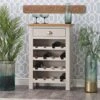 Rutland Painted Oak Wine Cabinet -Furniture Sale Shop ra wc tr 3