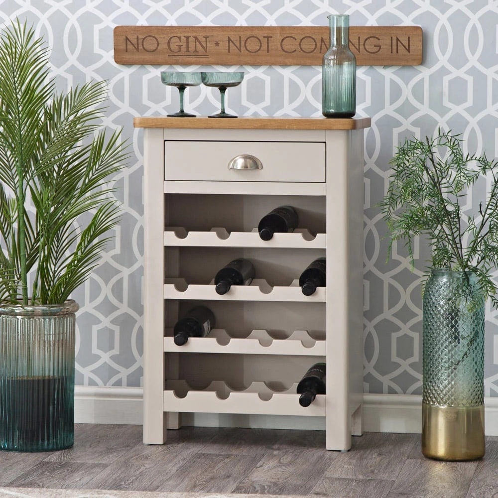 Rutland Painted Oak Wine Cabinet 3 Rutland Painted Oak Wine Cabinet