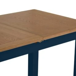 Rutland Blue Painted Oak 1.2m Extending Dining Table -Furniture Sale Shop rab 12bet b 4