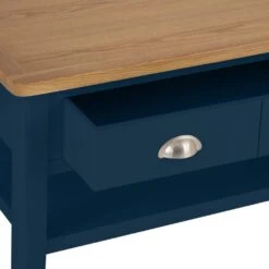 Rutland Blue Painted Oak Large Coffee Table 22 Rutland Blue Painted Oak Large Coffee Table -Furniture Sale Shop rab lct b 3