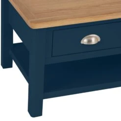 Rutland Blue Painted Oak Large Coffee Table 23 Rutland Blue Painted Oak Large Coffee Table -Furniture Sale Shop rab lct b 5