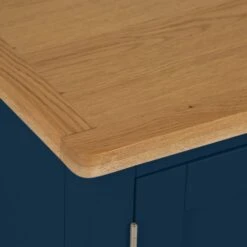 Rutland Blue Painted Oak 2 Door Cupboard -Furniture Sale Shop rab sms b 3
