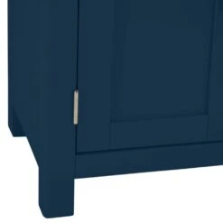 Rutland Blue Painted Oak 2 Door Cupboard -Furniture Sale Shop rab sms b 5