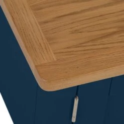 Rutland Blue Painted Oak TV Unit -Furniture Sale Shop rab stv b 3