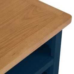 Rutland Blue Painted Oak TV Unit -Furniture Sale Shop rab stv b 4