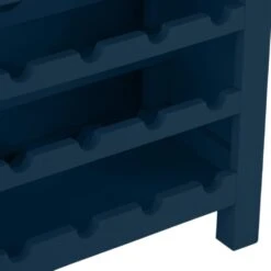 Rutland Blue Painted Oak Wine Cabinet -Furniture Sale Shop rab wc b 8