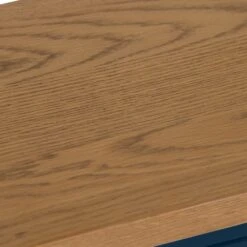 Rutland Blue Painted Oak Wine Cabinet -Furniture Sale Shop rab wc b 9