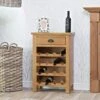 Rutland Oak Wine Cabinet -Furniture Sale Shop rao wc 4