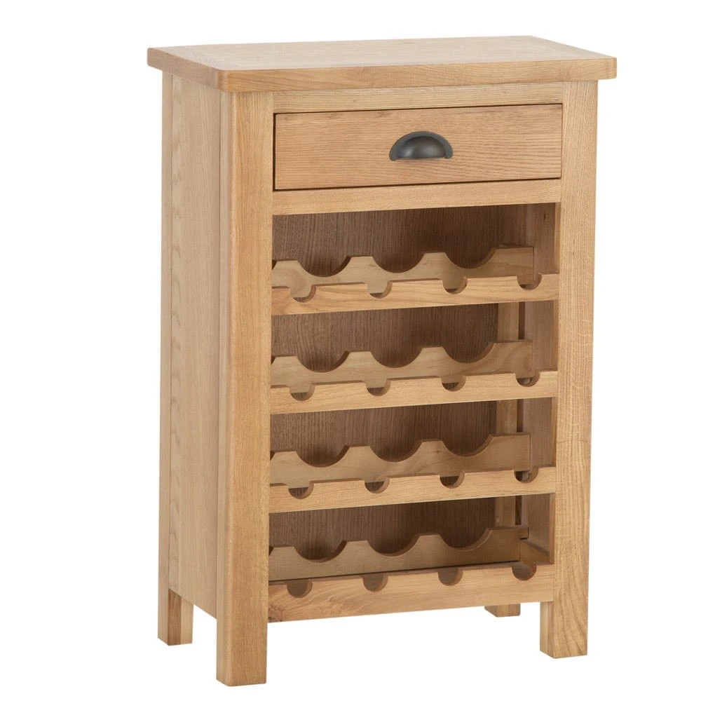 Rutland Oak Wine Cabinet 4 Rutland Oak Wine Cabinet - Image 2