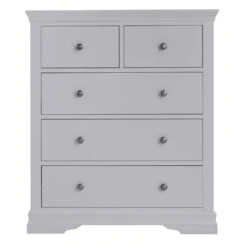 Florence Grey Painted 2 Over 3 Chest -Furniture Sale Shop sw 2o3 grey 2