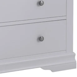 Florence Grey Painted 2 Over 3 Chest -Furniture Sale Shop sw 2o3 grey 7