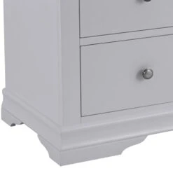 Florence Grey Painted 2 Over 3 Chest -Furniture Sale Shop sw 2o3 grey 8