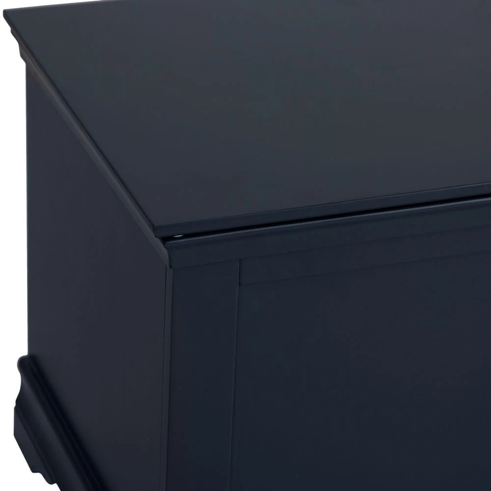 Florence Midnight Grey Painted Blanket Box 6 Florence Midnight Grey Painted Blanket Box - Image 4