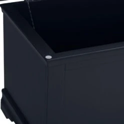 Florence Midnight Grey Painted Blanket Box 23 Florence Midnight Grey Painted Blanket Box -Furniture Sale Shop sw bb mg 3