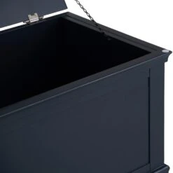 Florence Midnight Grey Painted Blanket Box 24 Florence Midnight Grey Painted Blanket Box -Furniture Sale Shop sw bb mg 5