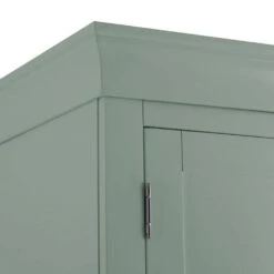 Florence Sage Green Painted 2 Door Wardrobe With Drawers -Furniture Sale Shop sw gwr cg2 9 4