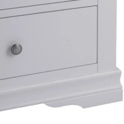 Florence Grey Painted 2 Door Wardrobe With Drawers -Furniture Sale Shop sw gwr grey 9