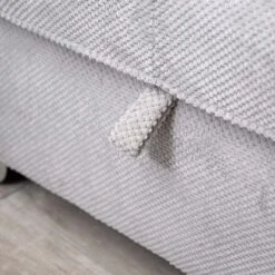 Fantasia Symphony Silver Left Hand Corner Sofa With Footstool 21 Fantasia Symphony Silver Left Hand Corner Sofa With Footstool -Furniture Sale Shop symphonesilvercorner9