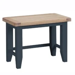 Suffolk Midnight Grey Painted Oak Nest Of 3 Tables -Furniture Sale Shop tt n3t ch 3