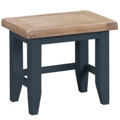 Suffolk Midnight Grey Painted Oak Nest Of 3 Tables -Furniture Sale Shop tt n3t ch 4