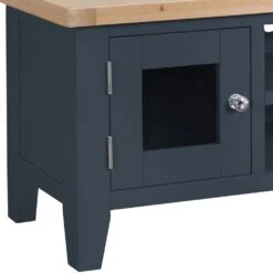Suffolk Midnight Grey Painted Oak TV Unit -Furniture Sale Shop tt stv ch 3